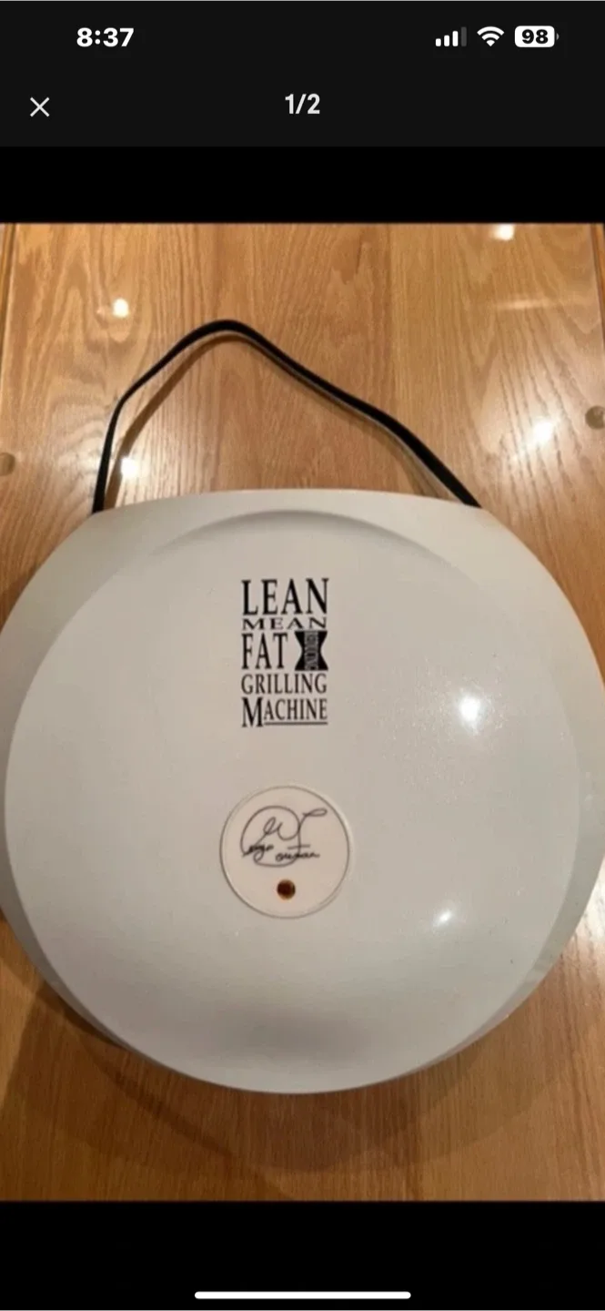 George Foreman Lean Mean Fat Grilling Machine thumbnail
