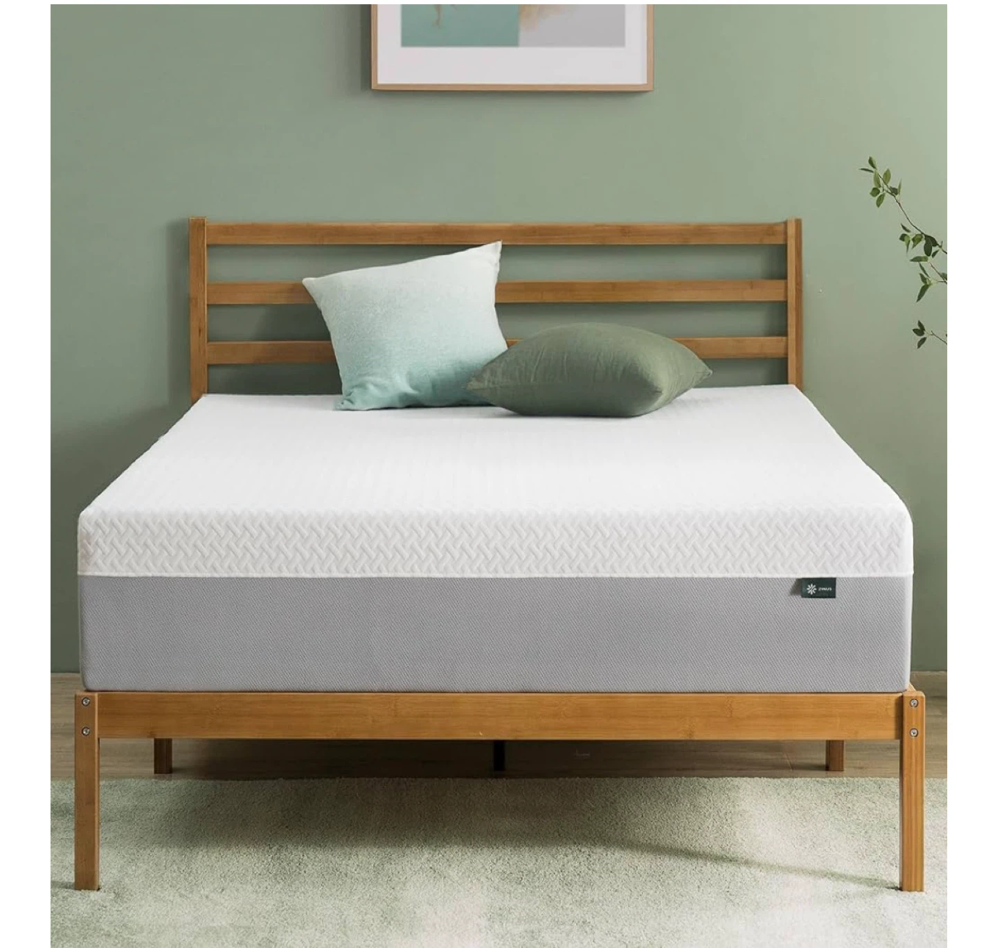 Zinus Queen Memory Foam Mattress (10”)