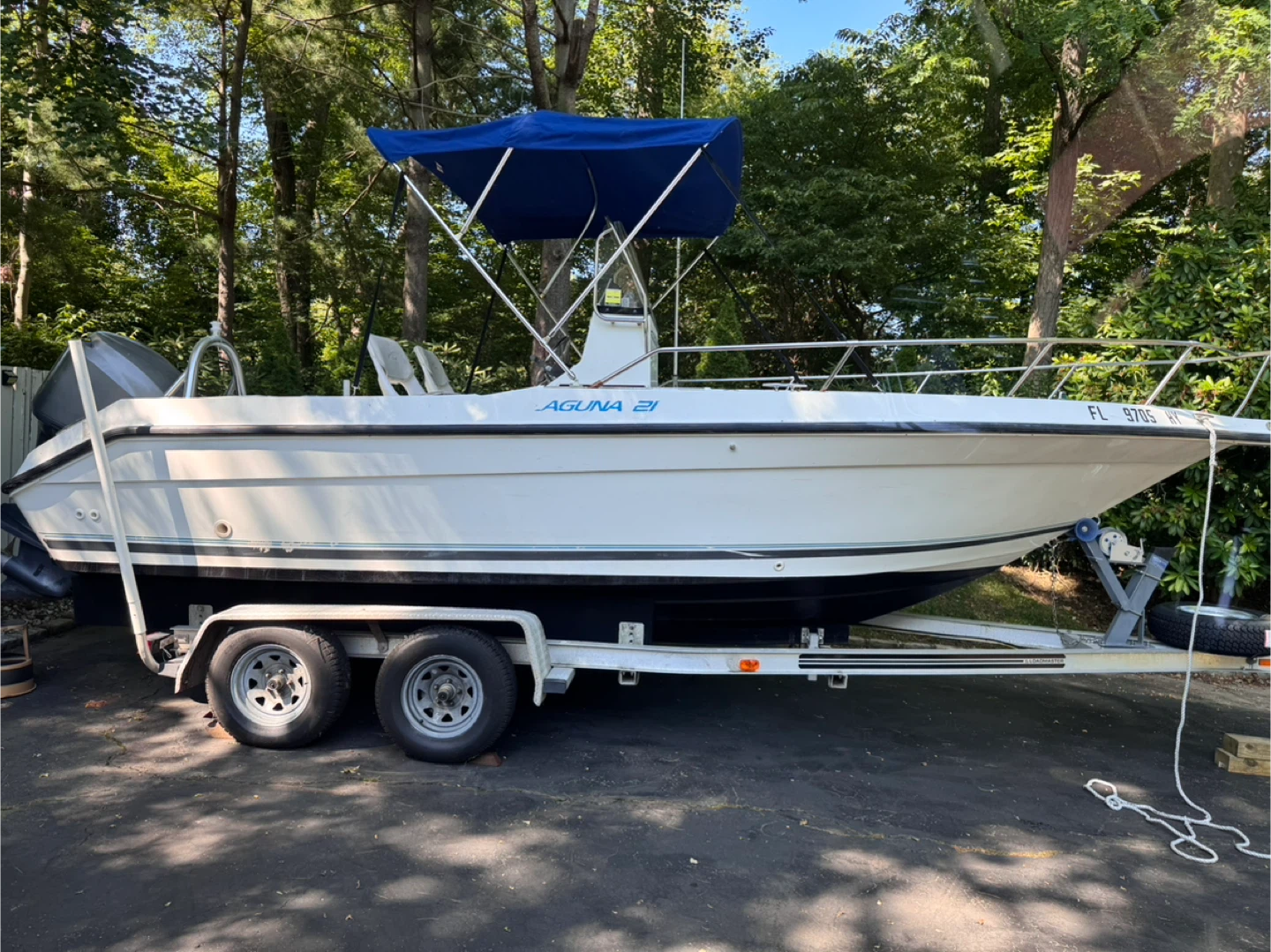 21ft Sea ray center console & Yamaha 225 hp - photo 2