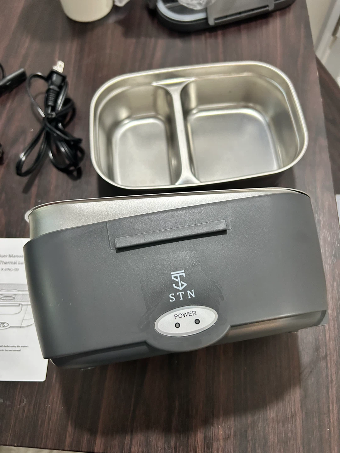 STN Portable Thermal Lunch Box - Like New! - photo 5