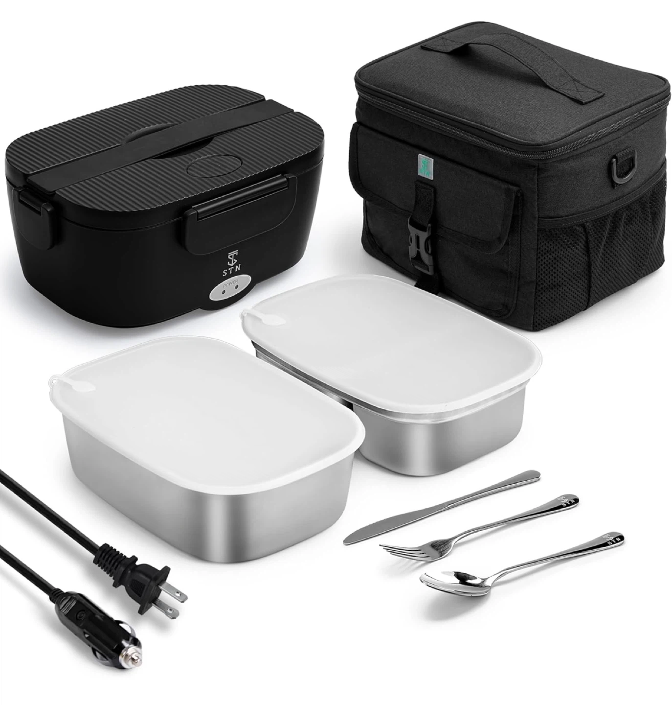 STN Portable Thermal Lunch Box - Like New! - photo 4