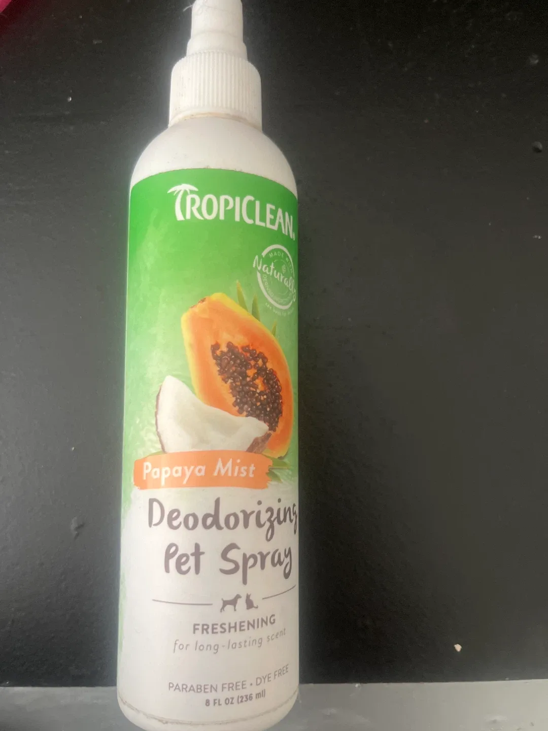 TropiClean Papaya Mist Deodorizing Pet Spray thumbnail