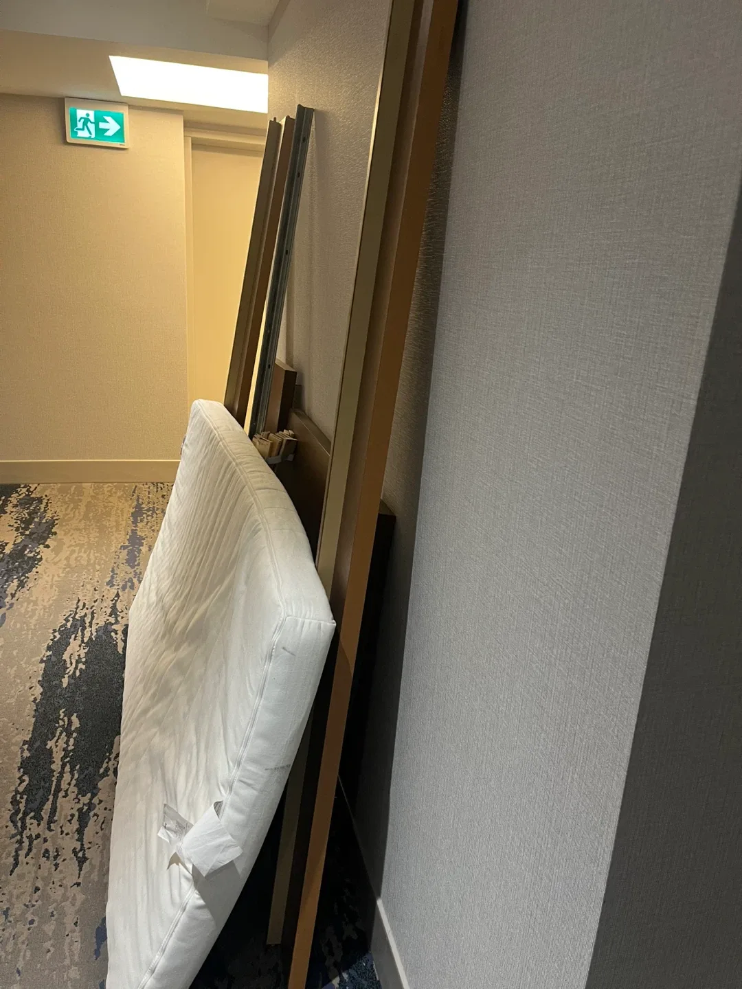 New IKEA Malm  single Bed  with Mattress Frame - Brown image indicator(8)