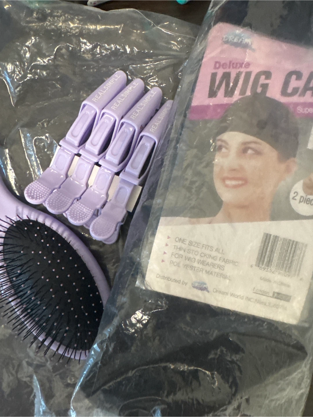 Wig with Bangs + Accessories