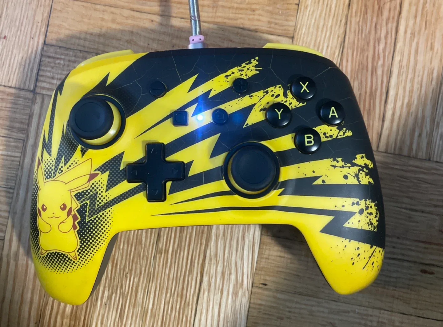 👍🎮 PowerA Pikachu Wired Controller for Nintendo Switch 🔥 image indicator(7)