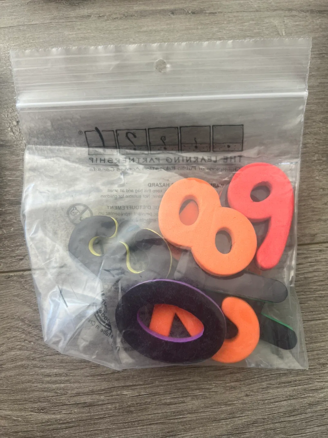 Danathel Learning Material Magnets Numbers & Letters 0-3 image indicator(6)