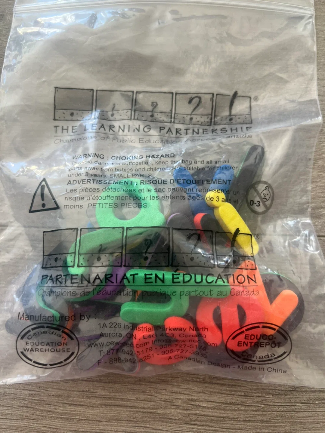 Danathel Learning Material Magnets Numbers & Letters 0-3 image indicator(2)