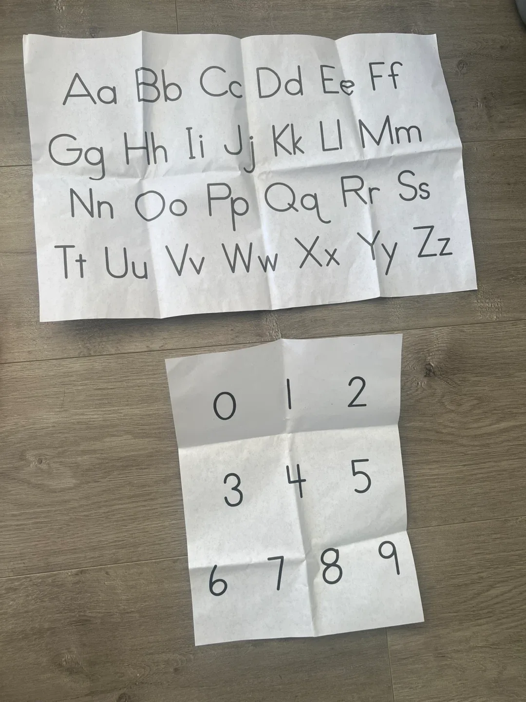 Danathel Learning Material Magnets Numbers & Letters 0-3 image indicator(8)