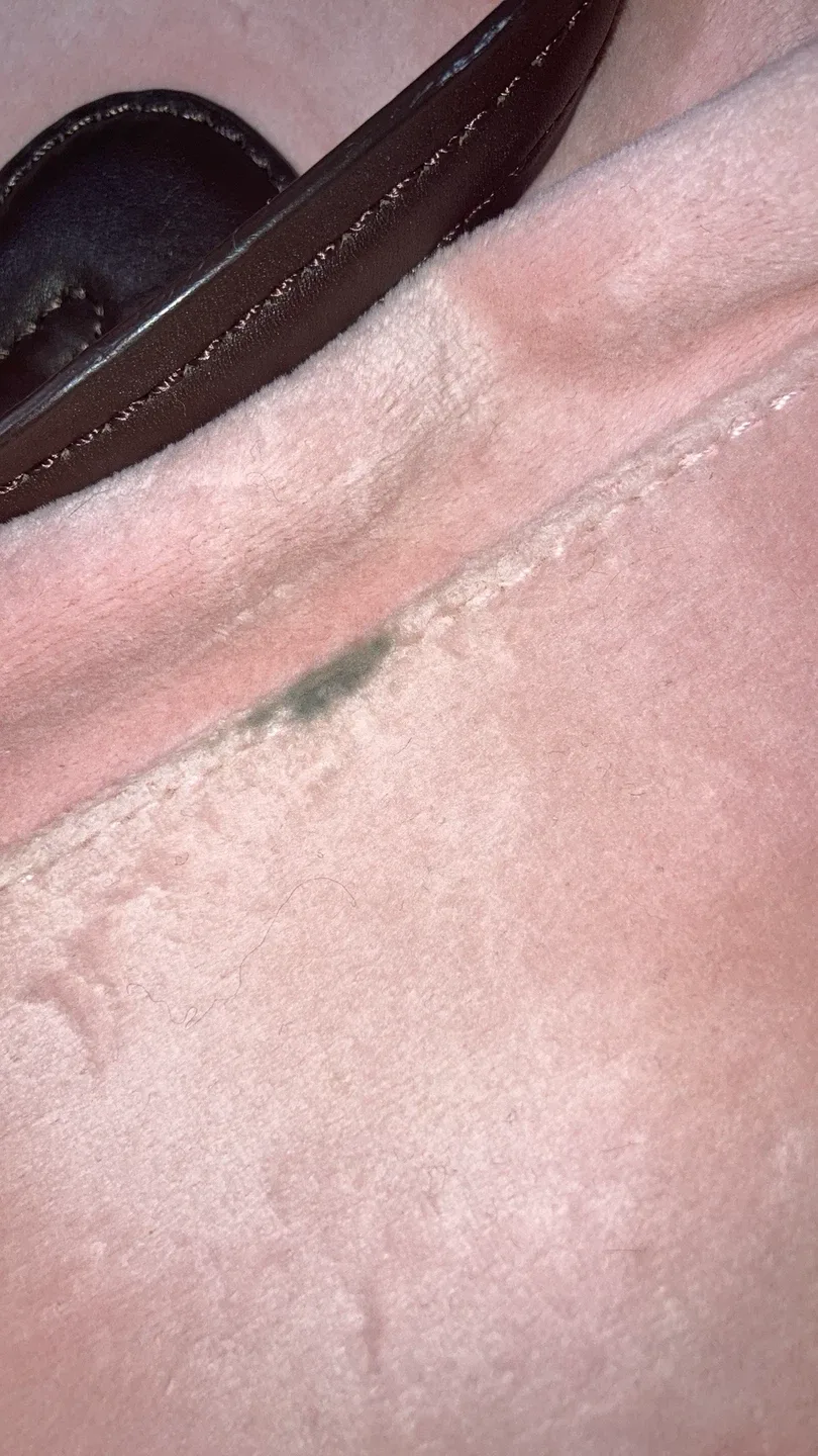 Juicy Couture Pink Velour Drawstring Bucket Bag image indicator(6)