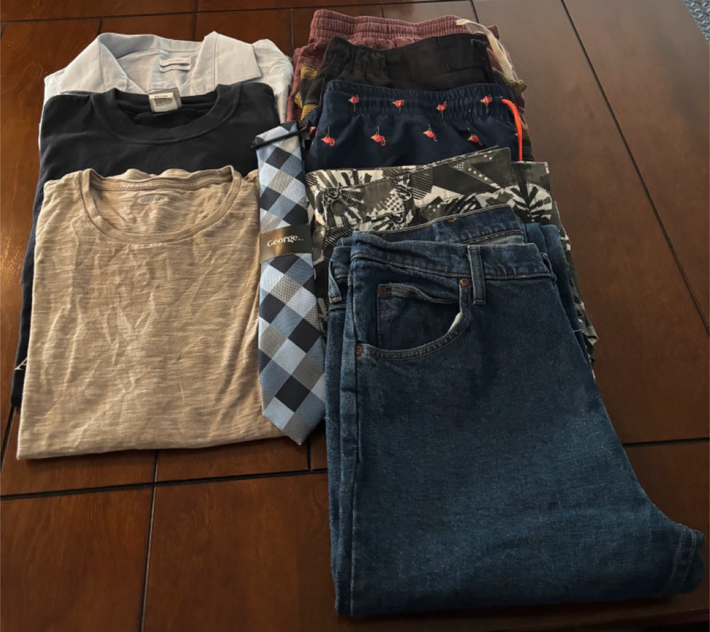 Men's Clothing Bundle: Old Navy, George, Wrangler, Calvin Klein
