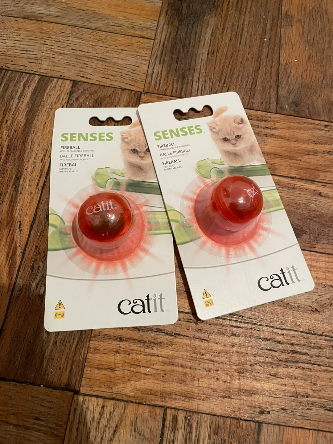 Catit FireBall Senses Light Up Balls thumbnail
