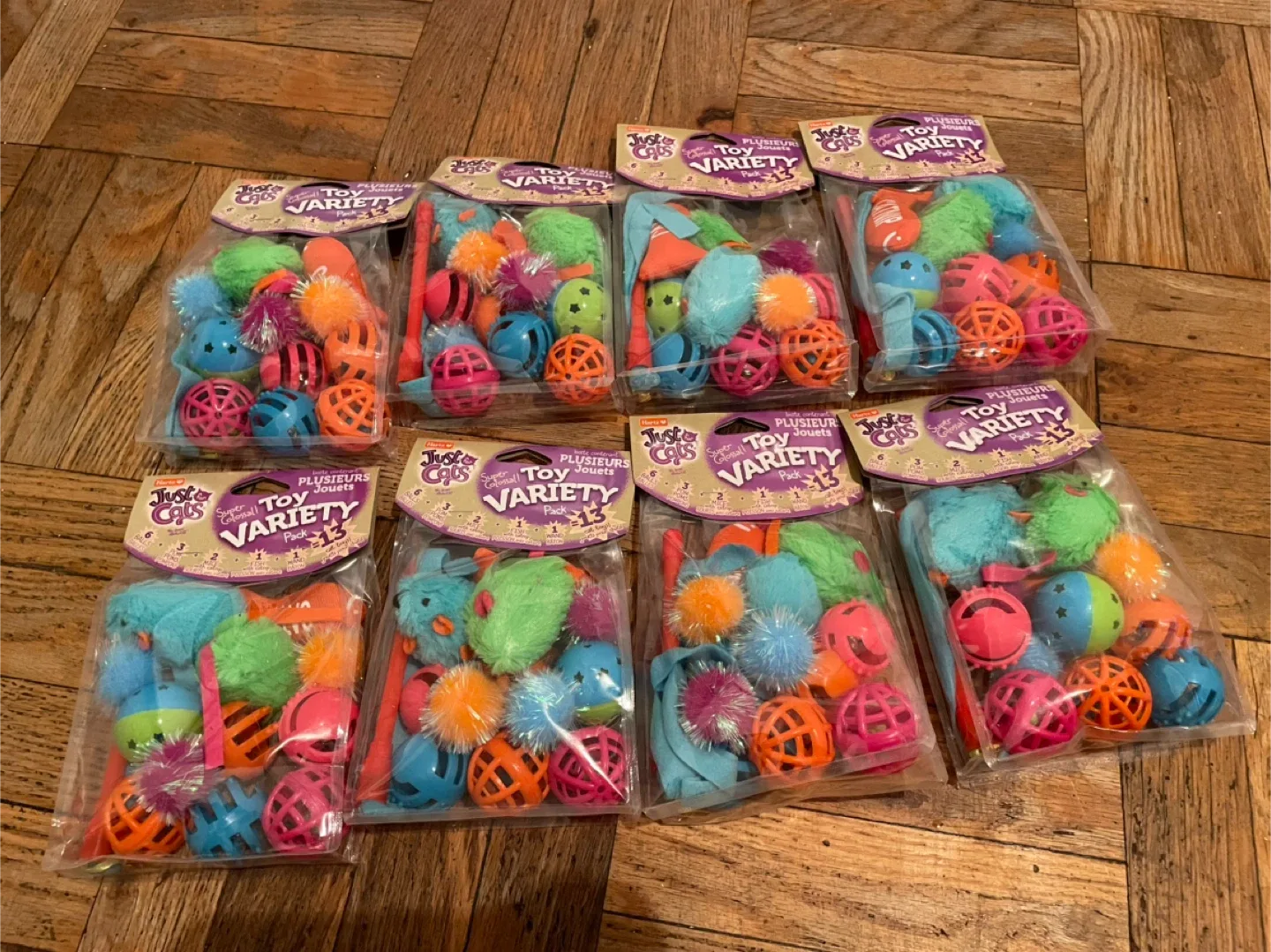 Brand New “Just For Cats” Cat Toy Variety Packs Lot thumbnail