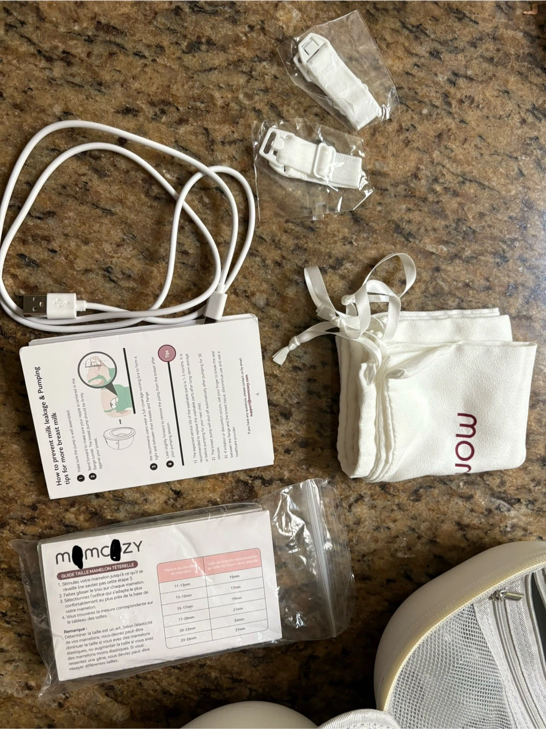 Momcozy Wearable Breast Pump with Case - photo 4