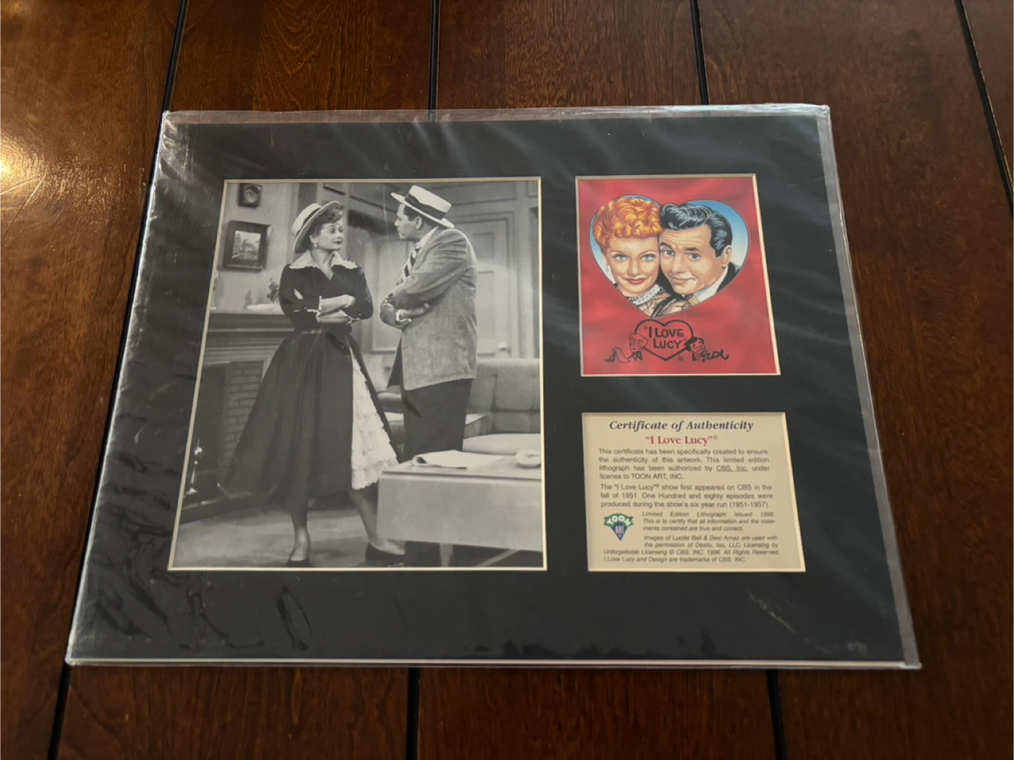I Love Lucy Limited Edition Lithograph - 1996