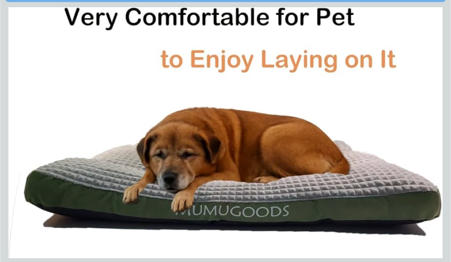 MUMUGOODS Dog Bed - Soft & Comfortable - photo 2