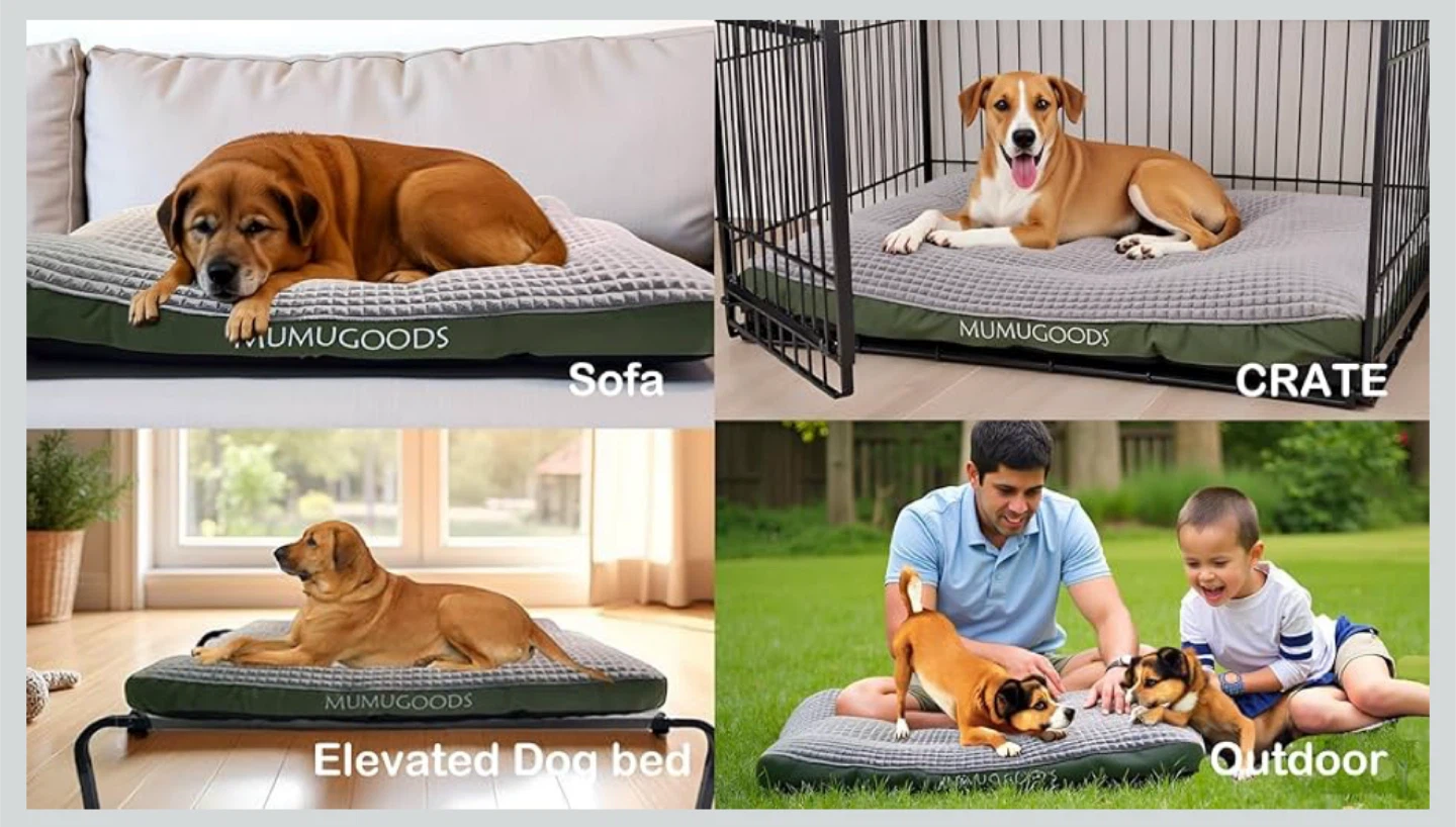 MUMUGOODS Dog Bed - Soft & Comfortable - photo 3