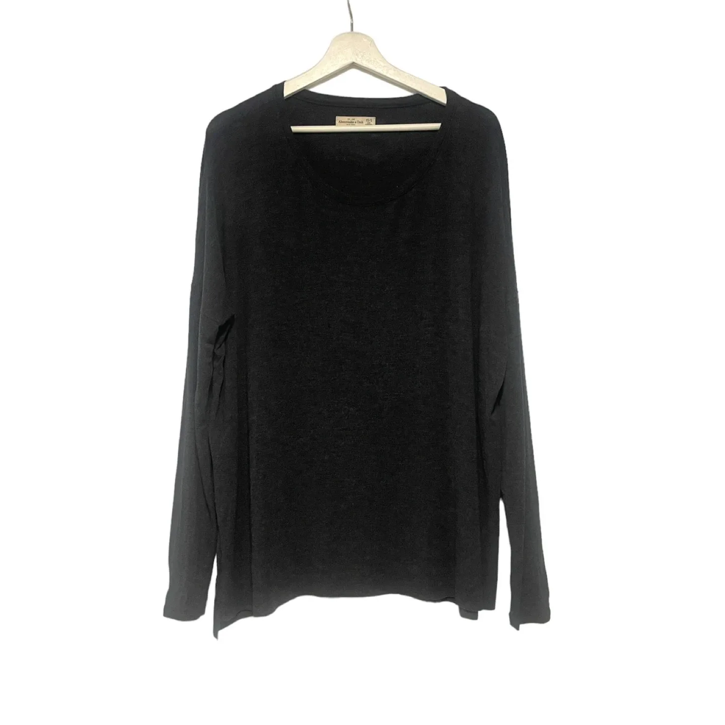 Abercrombie & Fitch Grey Long Sleeve Top Size XS/S thumbnail