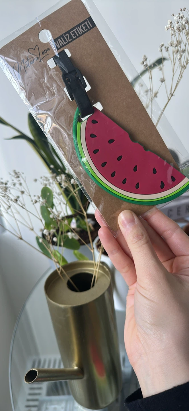 Watermelon Luggage Tag - Fun Travel Accessory - photo 5