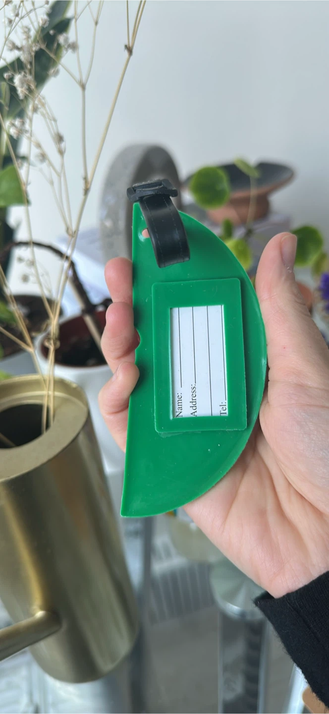 Watermelon Luggage Tag - Fun Travel Accessory - photo 3