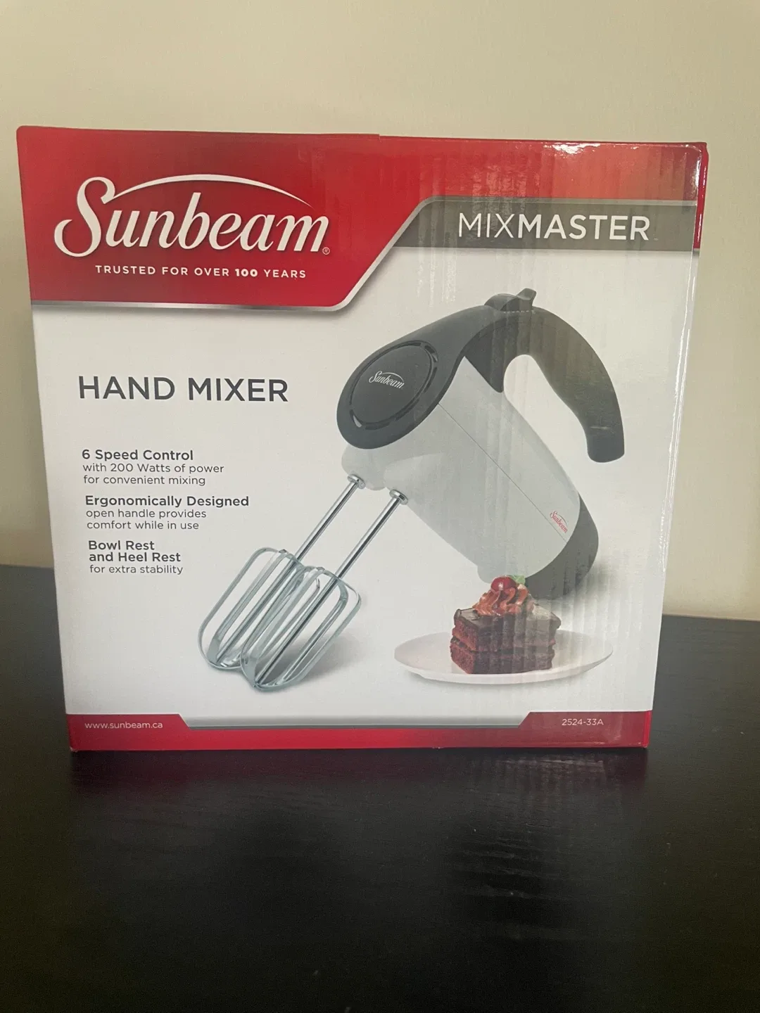 Sunbeam Mixmaster Hand Mixer - NEW thumbnail