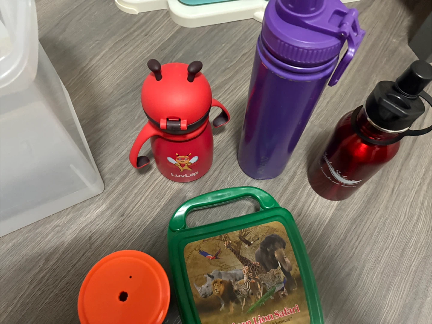 LuvLap Sippy Cup - Red and insulated water bottles - photo 4