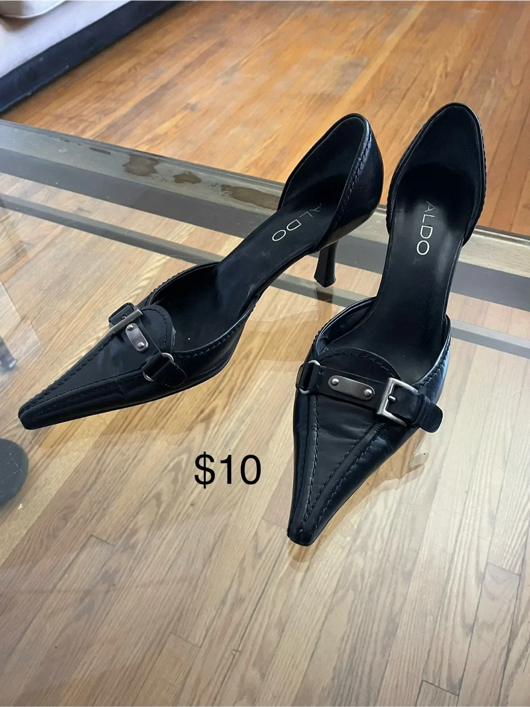 ALDO Black Heels - Size 7 thumbnail