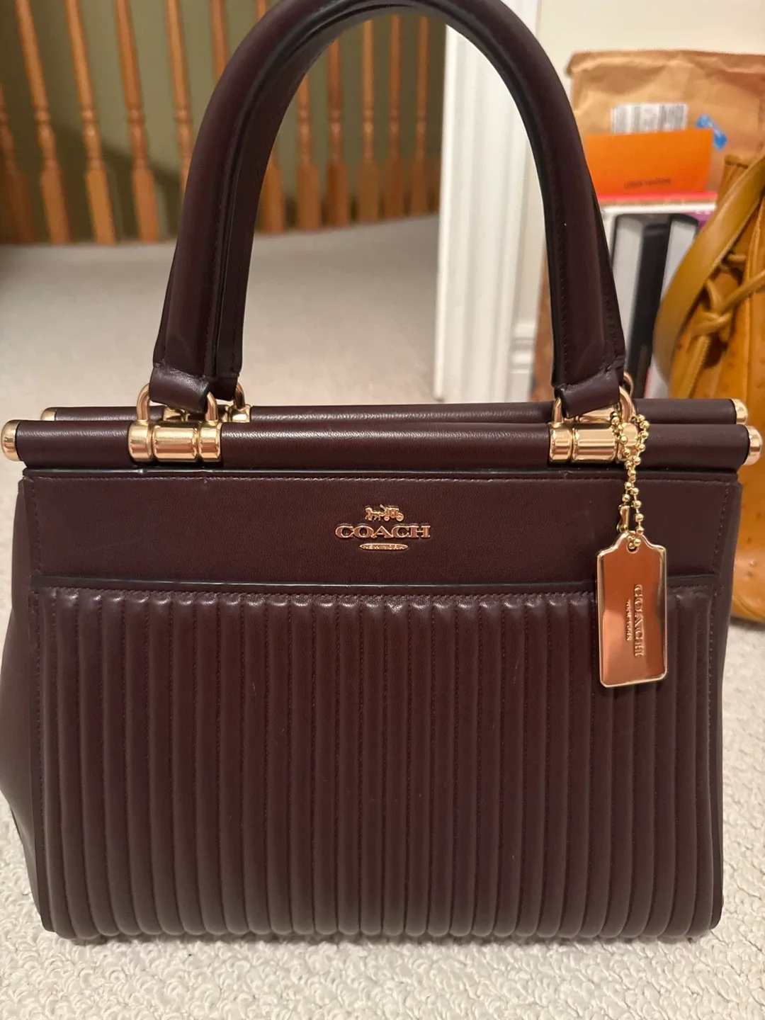 Coach Leather Handbag thumbnail
