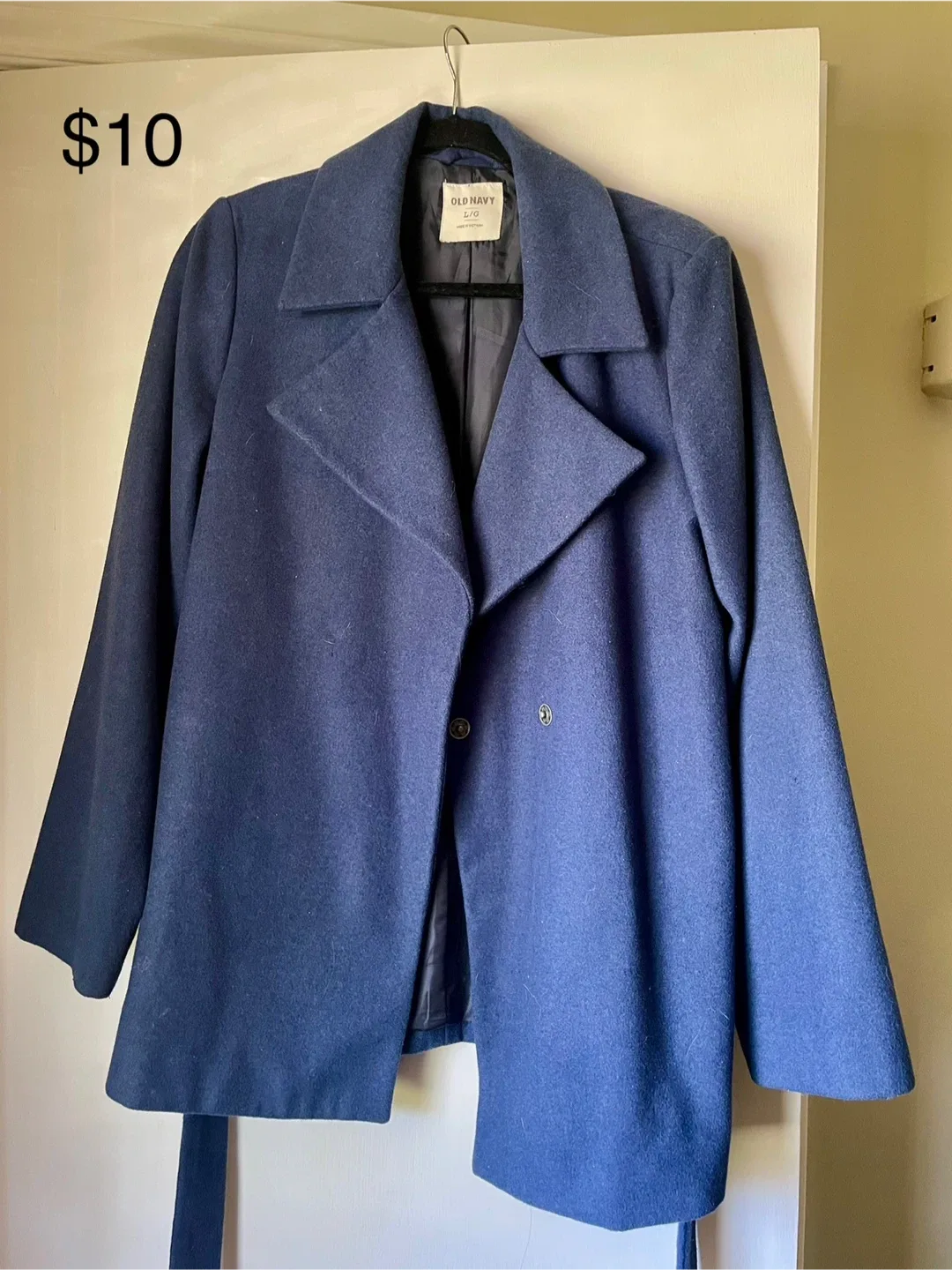 Old Navy Blue Coat - Size L/G thumbnail
