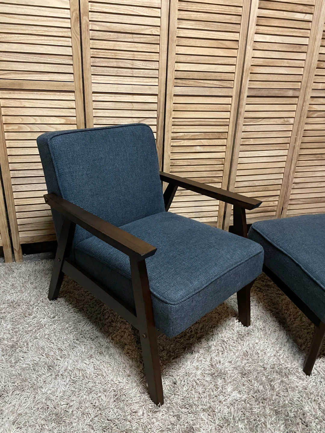 Accent chair and ottoman - photo 4