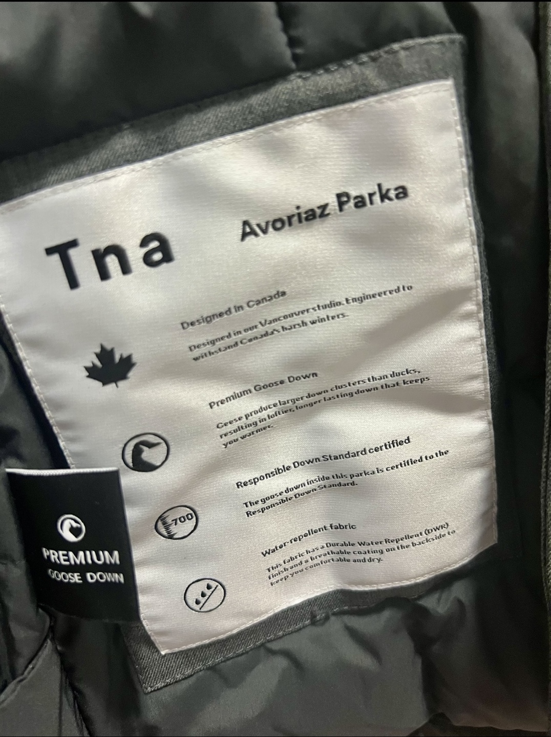 TNA Avoriaz Parka - Grey - photo 5