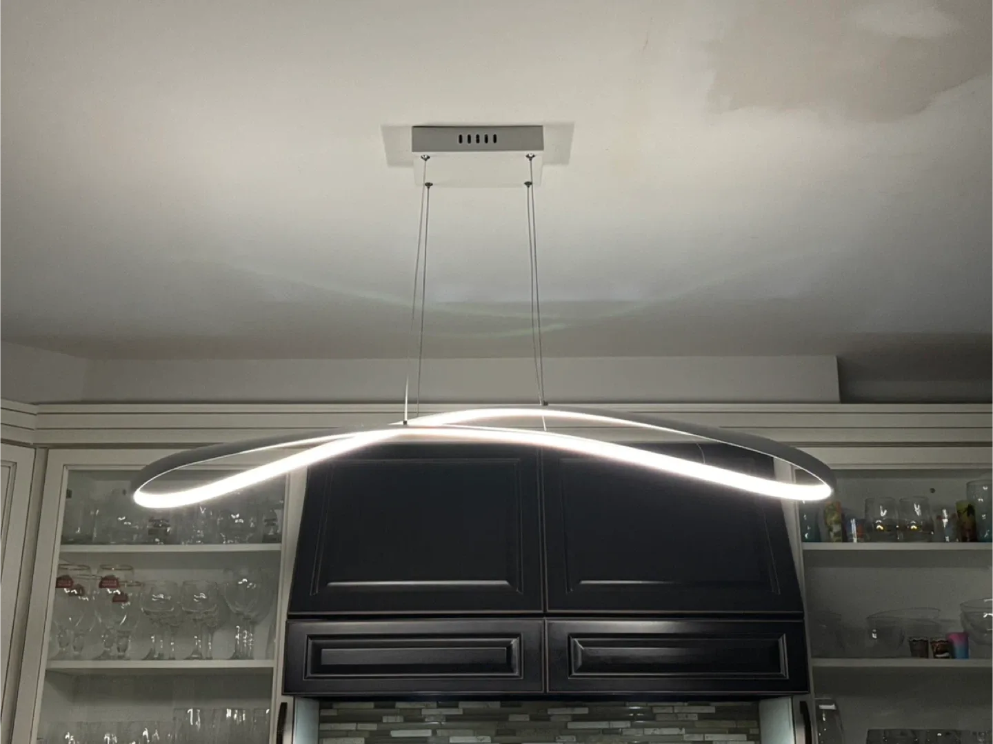Modern LED Pendant Light with Remote thumbnail