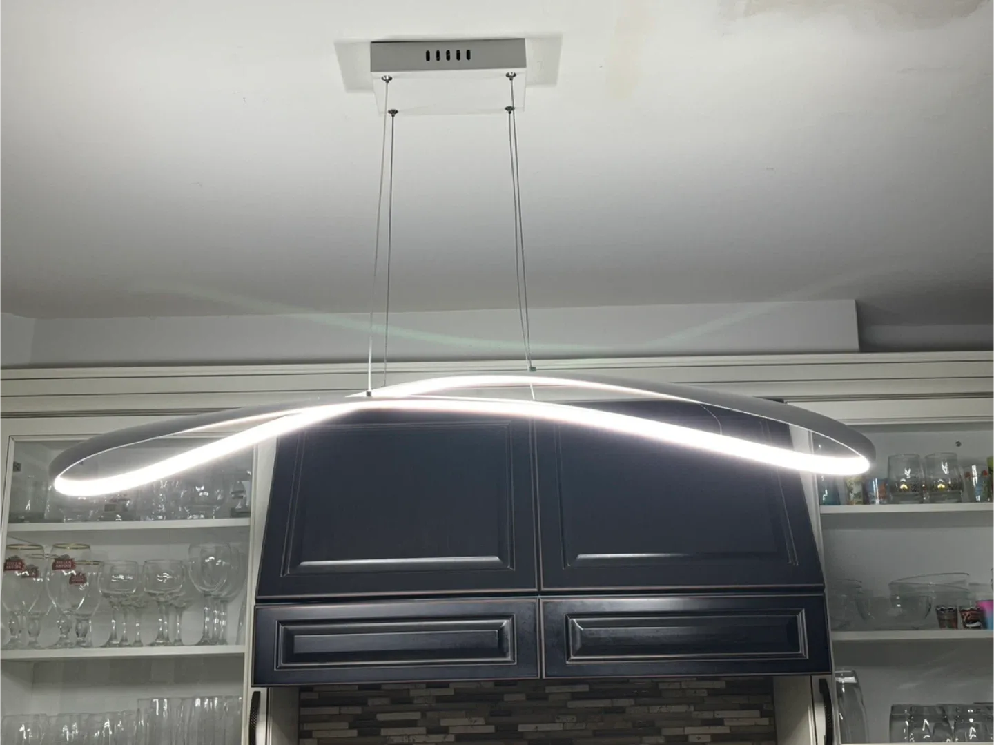 Modern LED Pendant Light with Remote image indicator(2)
