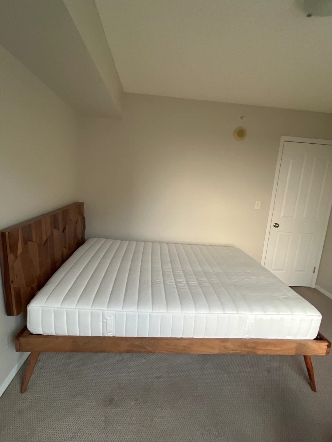 Queen Size Bed Frame with Headboard