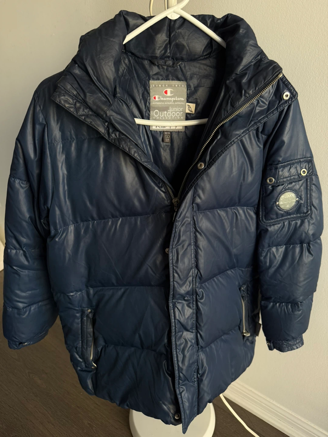 Champion Junior Outdoor Puffer Jacket - Size L (11/12)