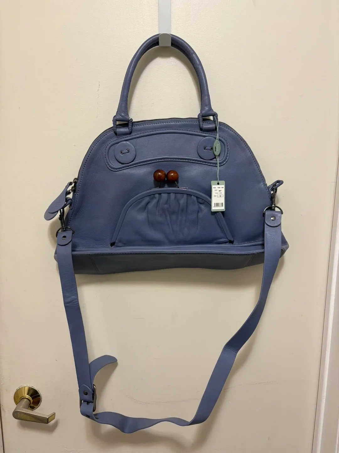 Hoss Leather Handbag- NEW thumbnail