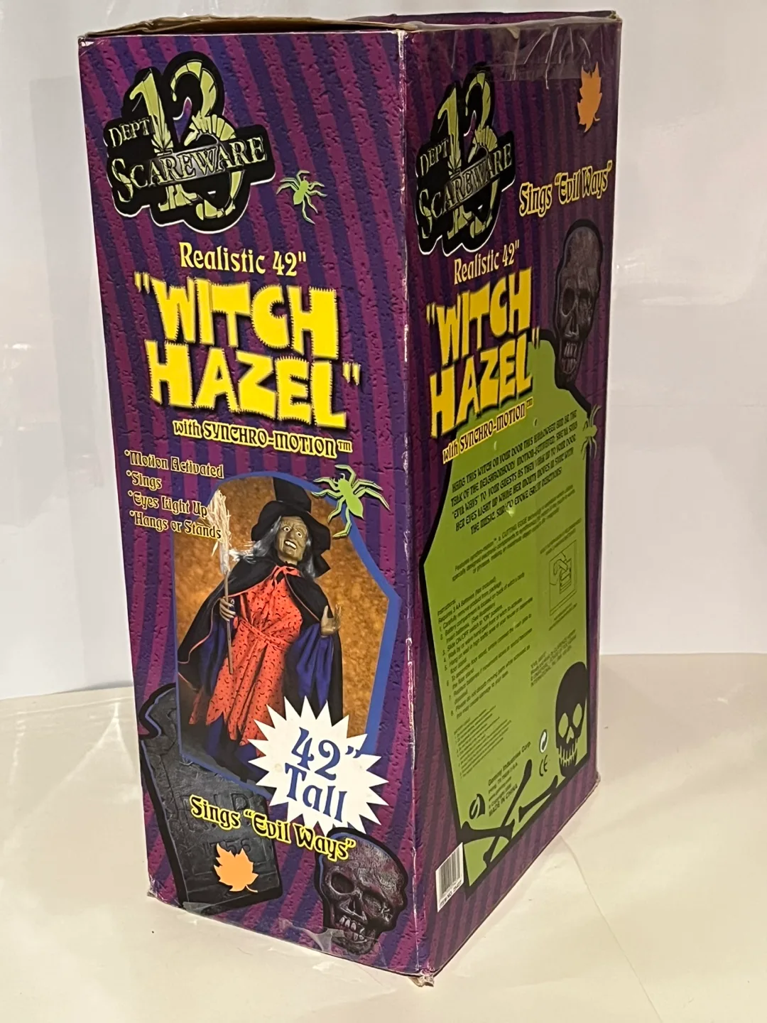Dept 13 Scareware Witch Hazel Animated Prop image indicator(2)