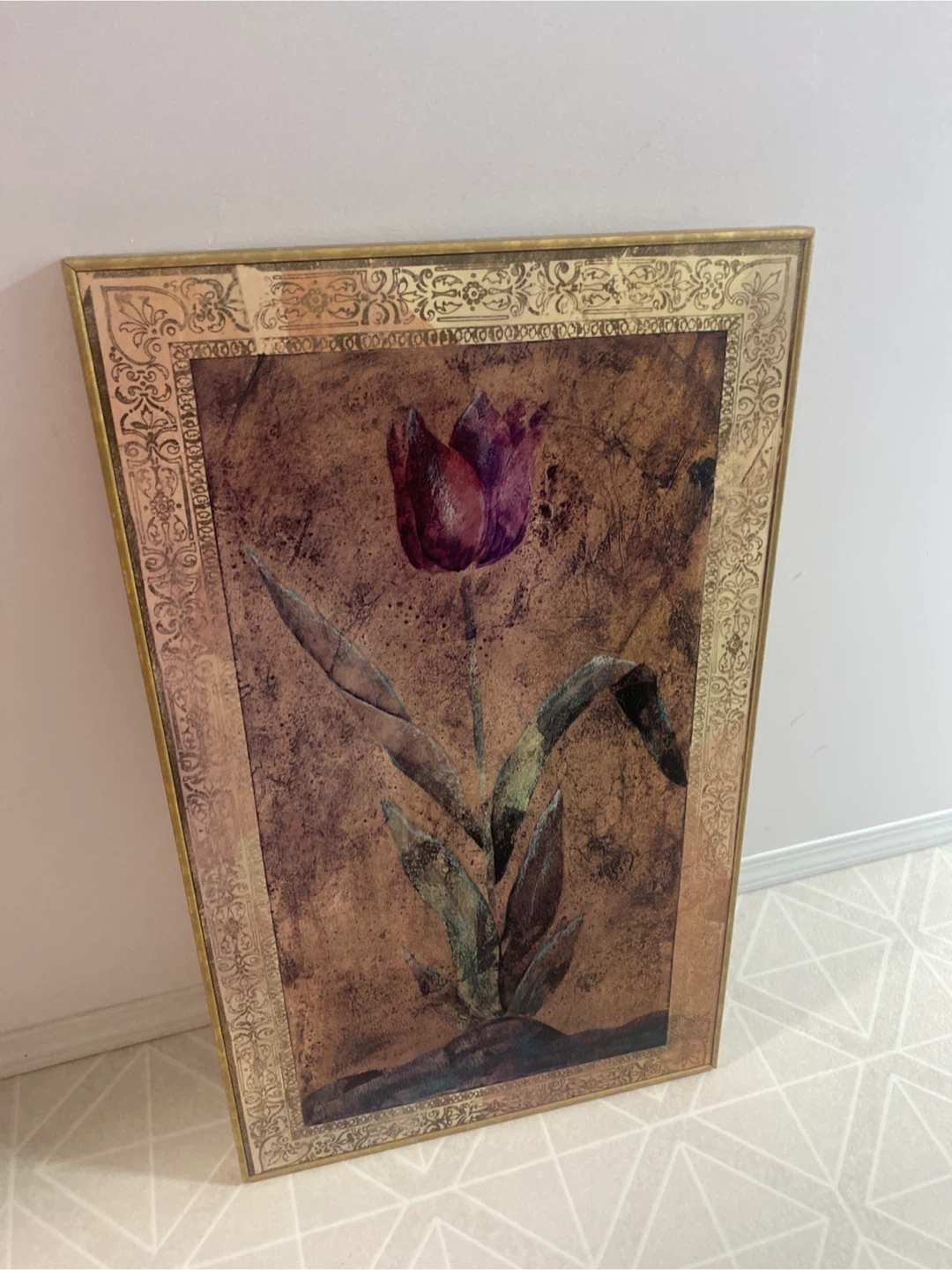 Framed Tulip Print