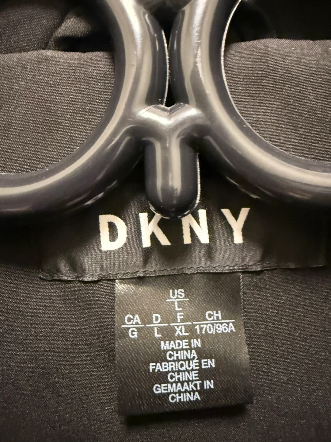 DKNY black belted jacket - photo 2