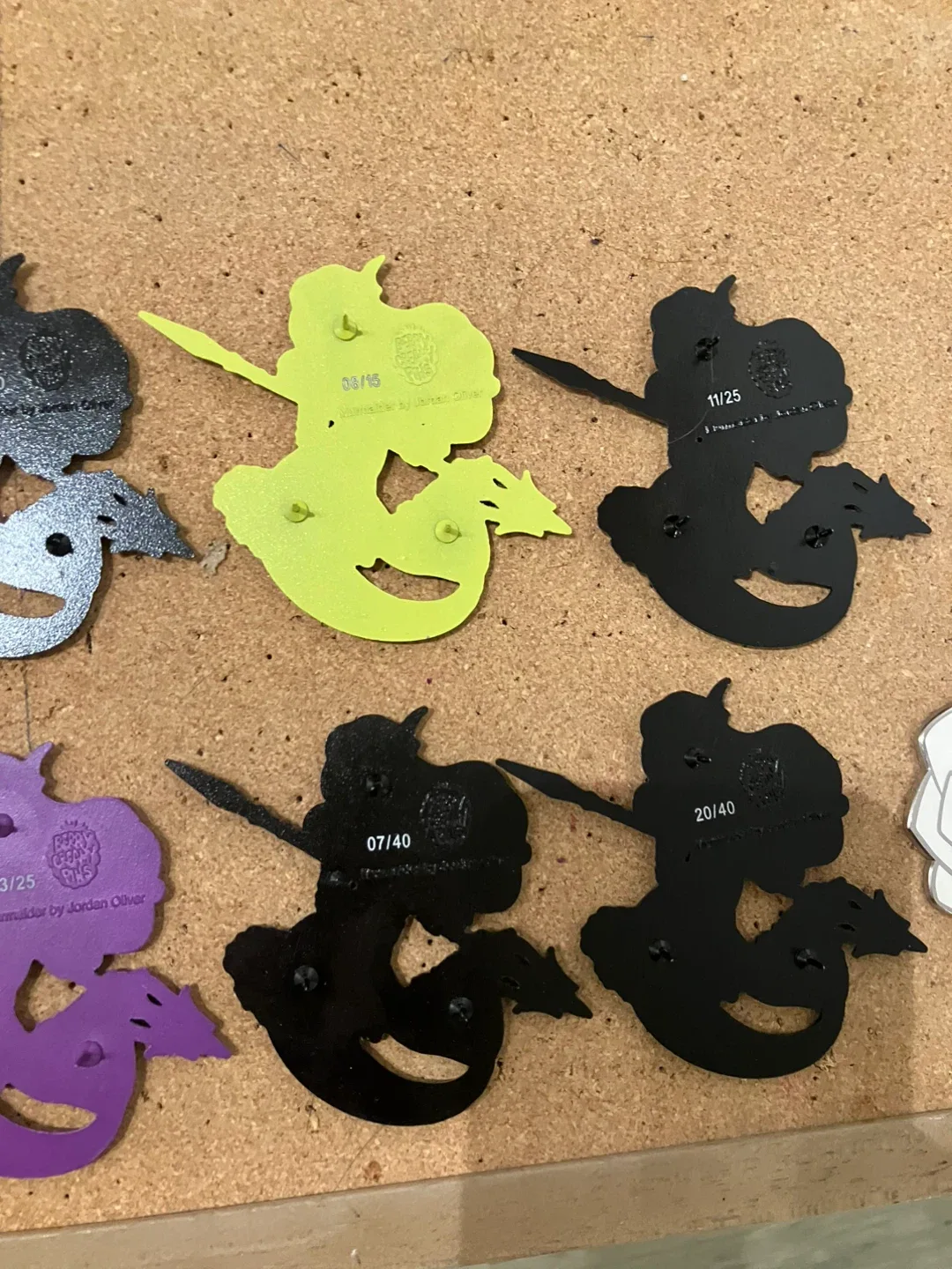 8 Mermaid Pin 3D Enamel Artistry Pin Limited Edition Set image indicator(5)