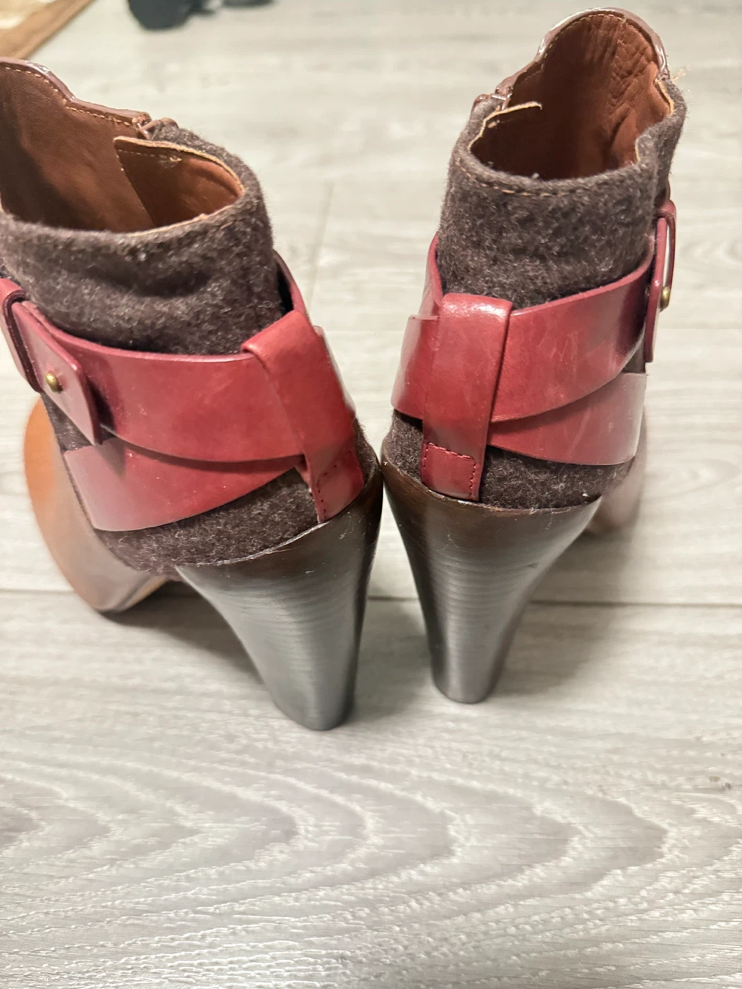 Cole Haan Brown Leather Heeled Ankle Boots - photo 3