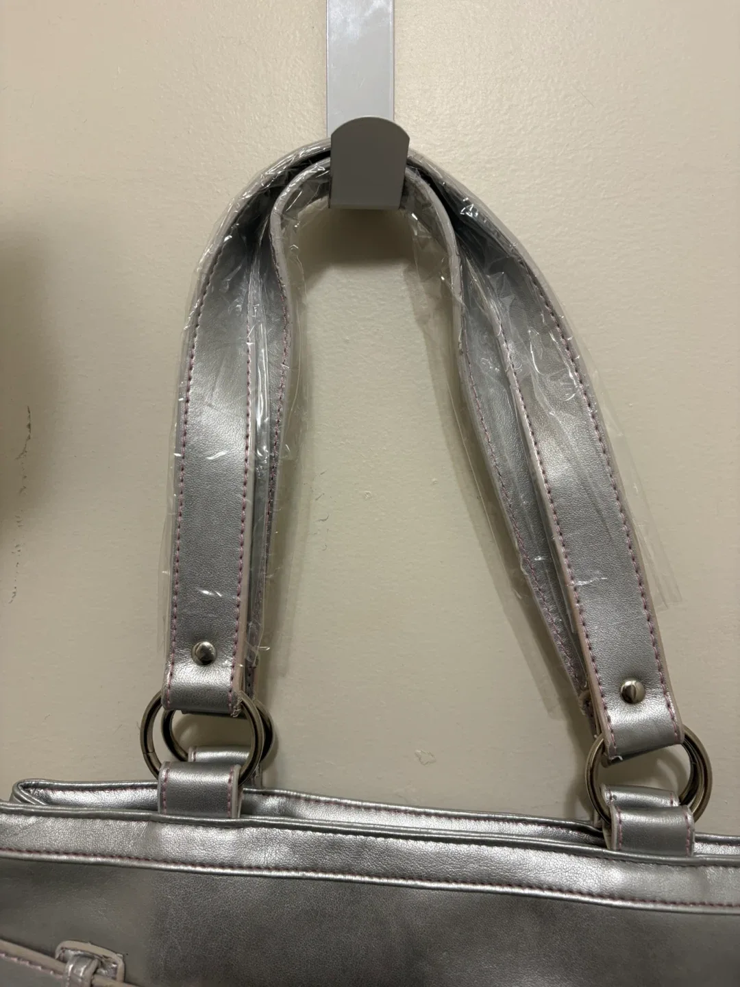 Fashion Fair Cosmetics Silver Tote Bag- NEW image indicator(2)