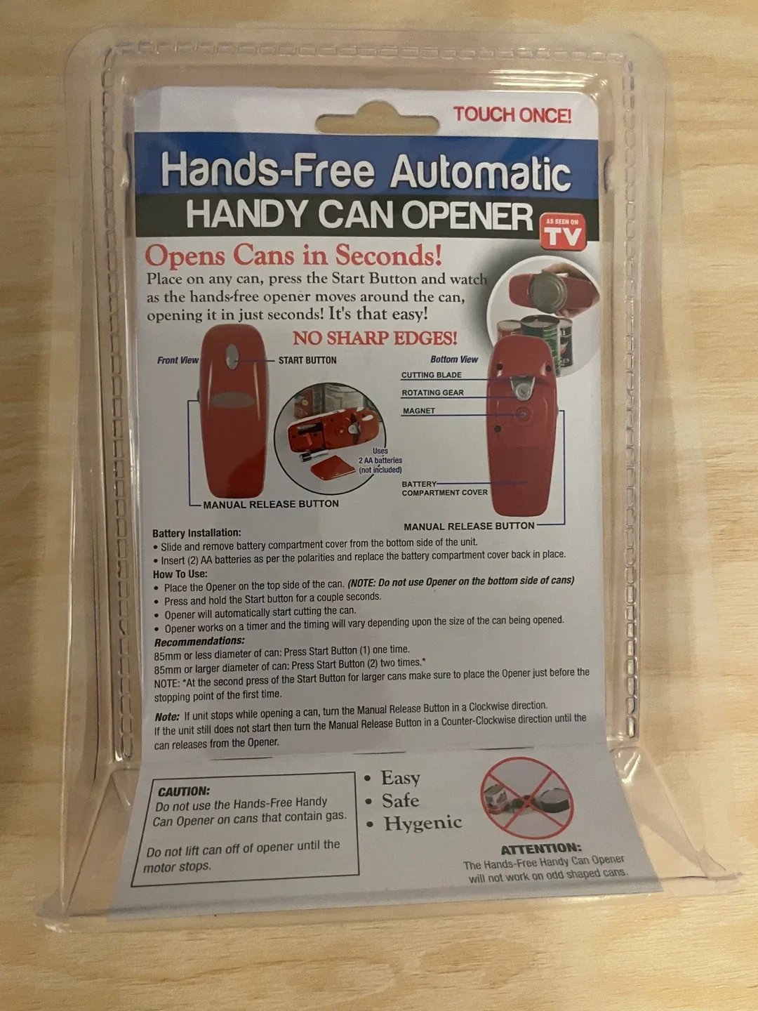New Hands-Free Automatic Handy Can Opener image indicator(4)