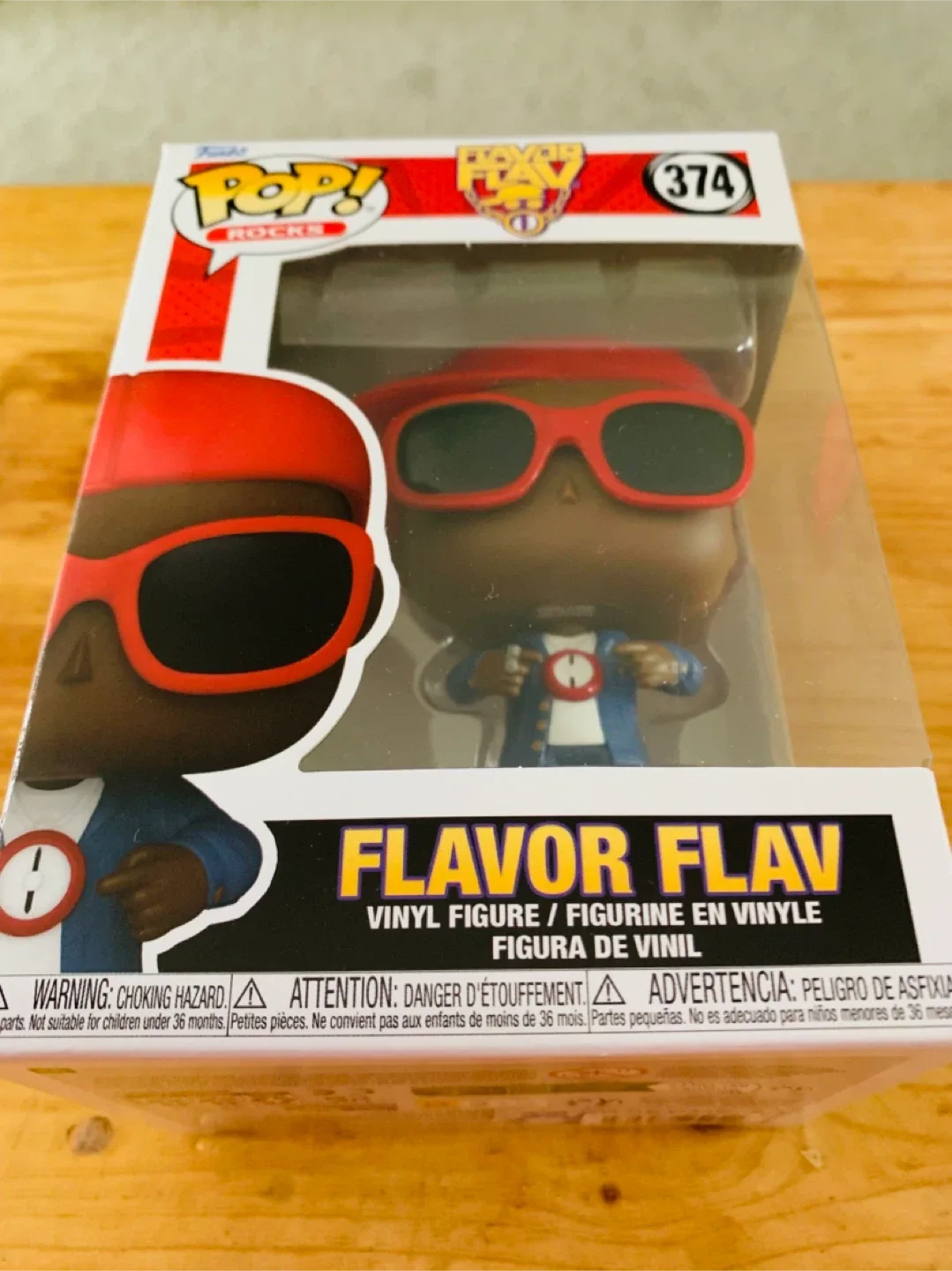 Funko Pop NEW Flavor Flav Vinyl Action Figure image indicator(6)