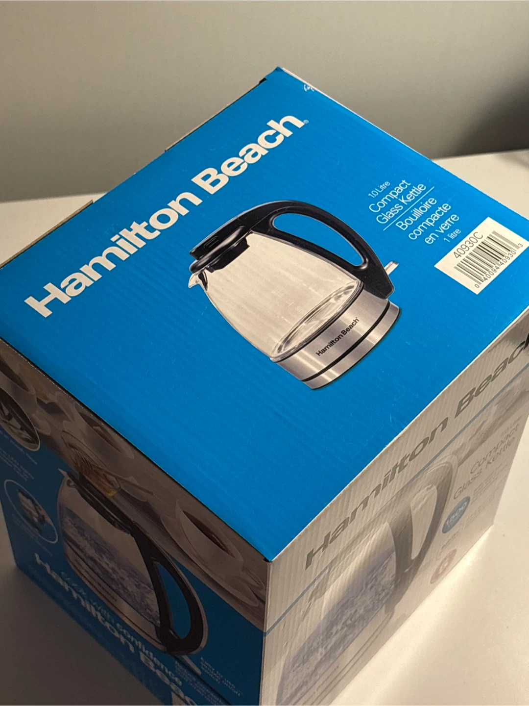 BRAND NEW Hamilton Beach 1.0 Litre Compact Glass Kettle - New - photo 2