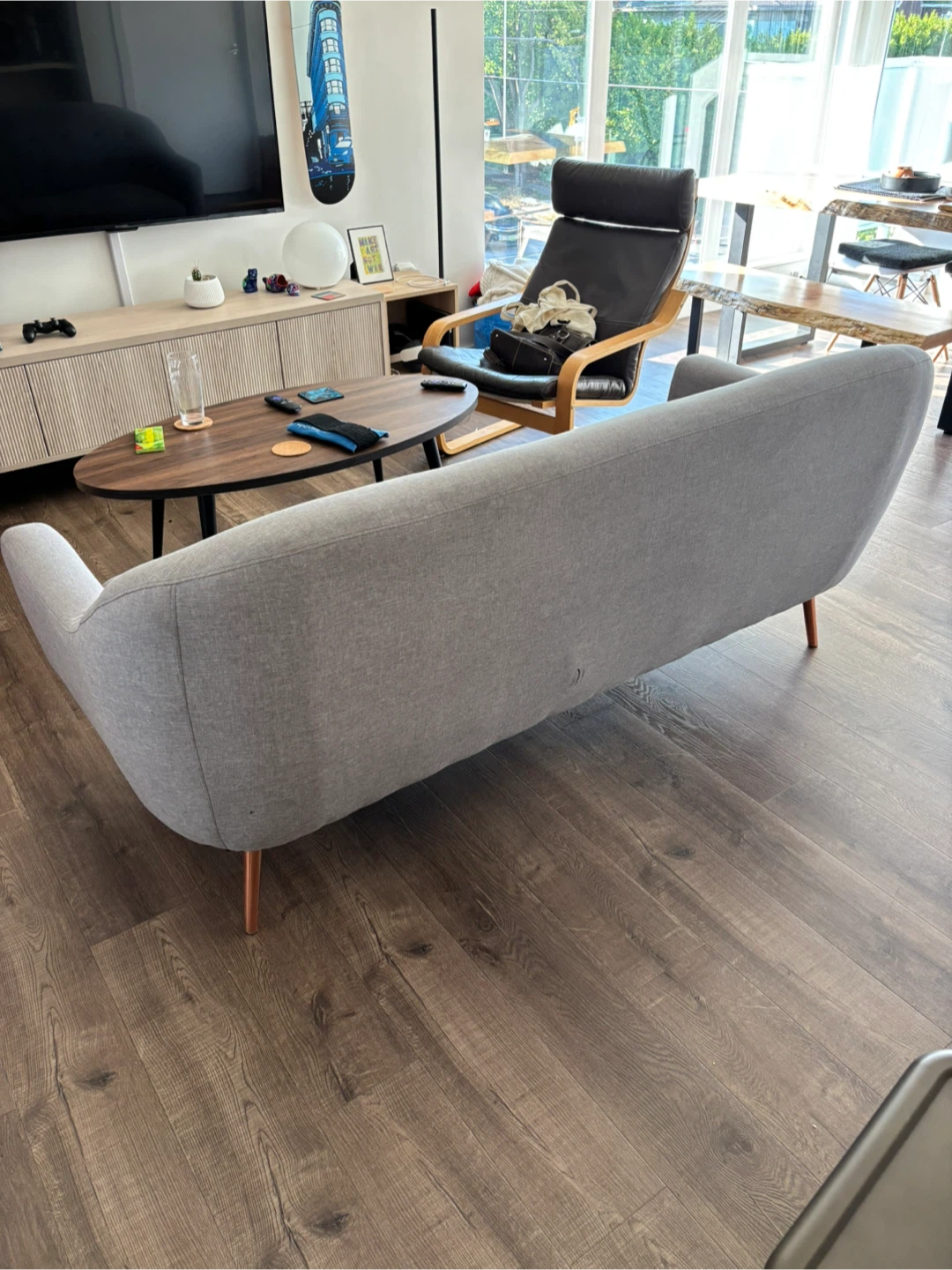 Grey Sofa - Gently Used - photo 4