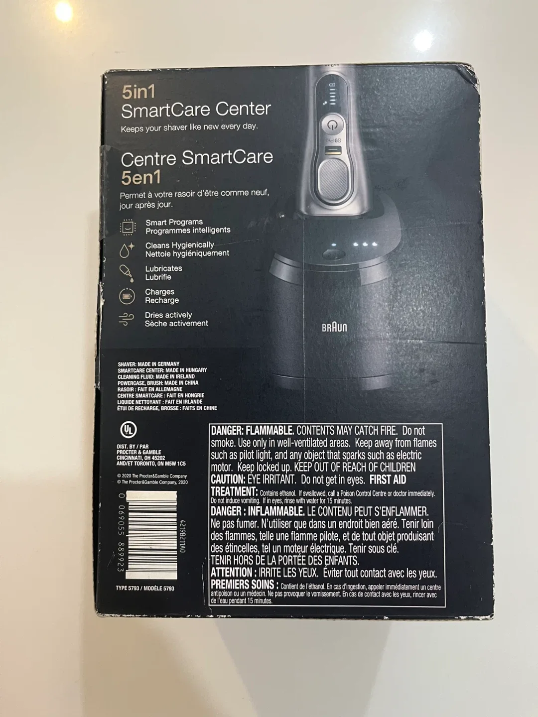 Braun Series 9 Pro 9477cc Electric Shaver - Like New! image indicator(4)