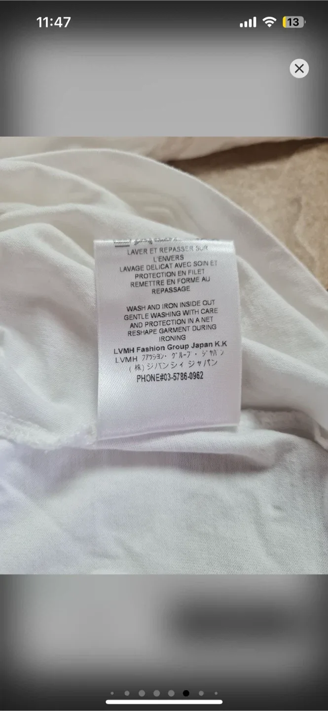 STEAL!!Givenchy Paris White T-Shirt (Size L) image indicator(4)