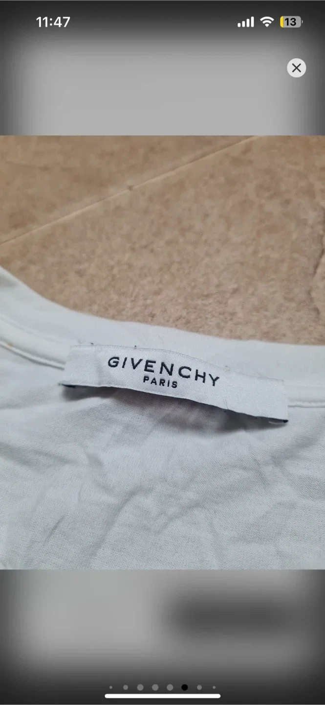 STEAL!!Givenchy Paris White T-Shirt (Size L) image indicator(7)