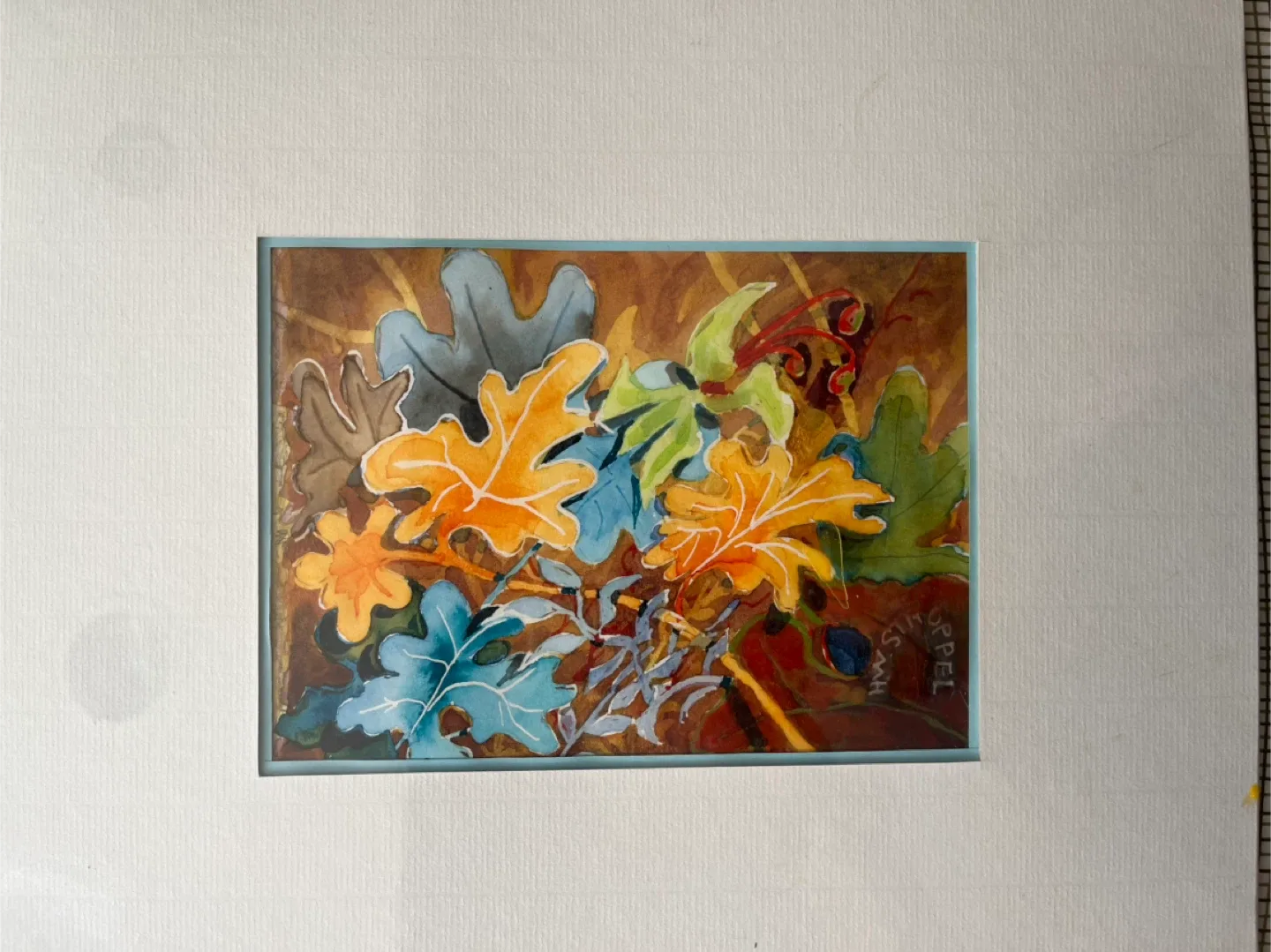 Art-H.W. (Harry) Stroppel (1933-2021) Watercolor Painting