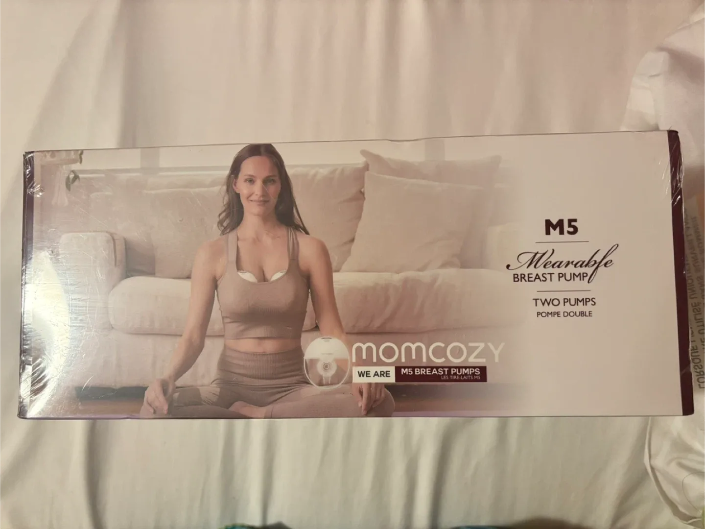 Momcozy M5 Wearable Breast Pump - 2 Count (SEALED) image indicator(2)